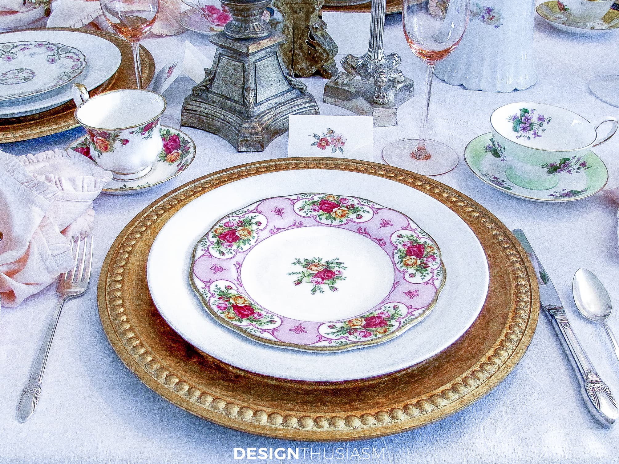 Mother's Day place setting