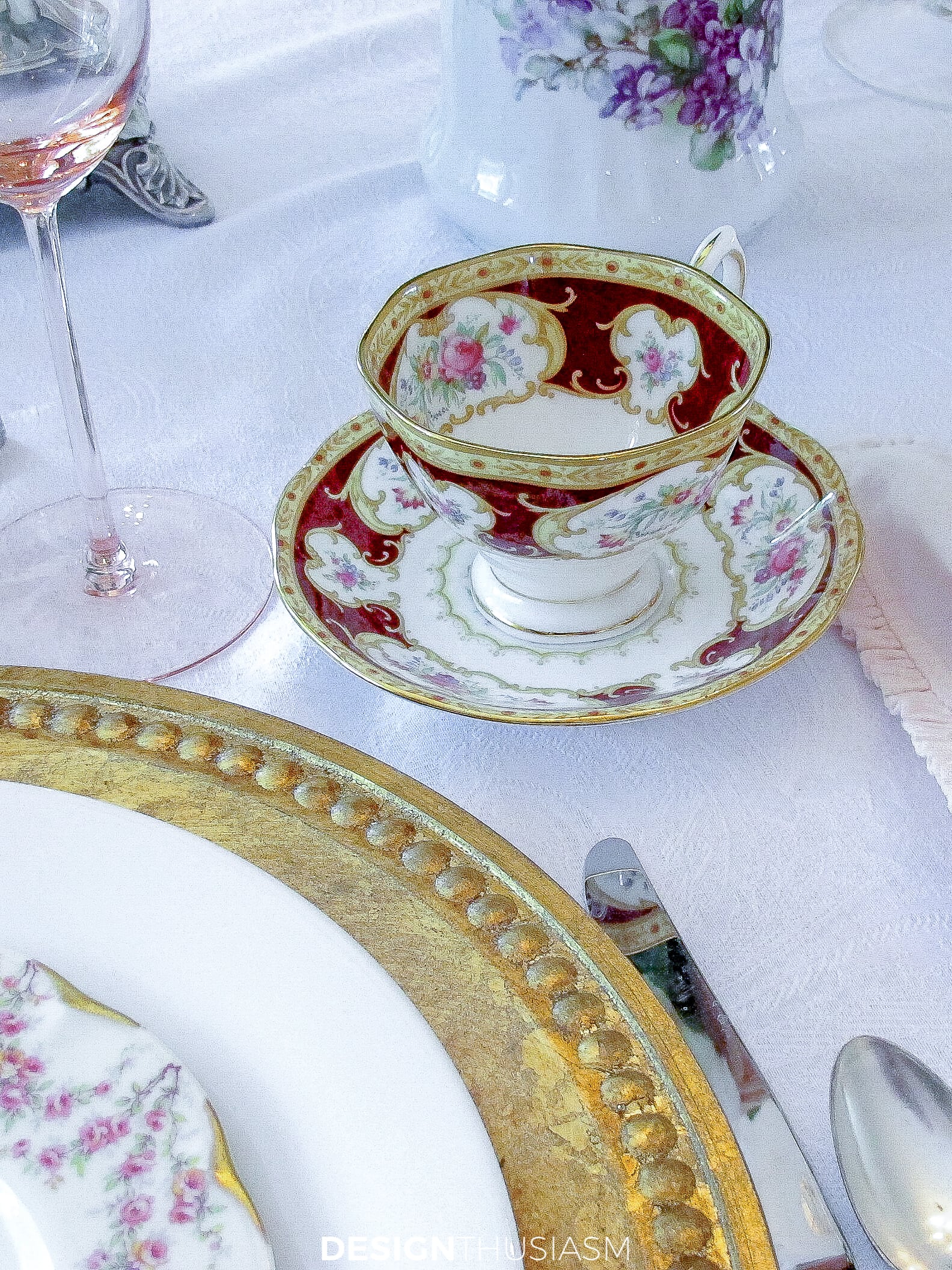 Mother's Day mixed china decorations