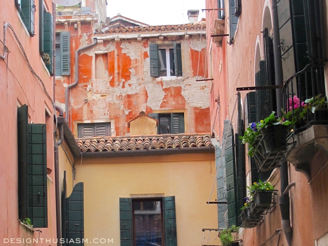 Venice Colorful Courtyard