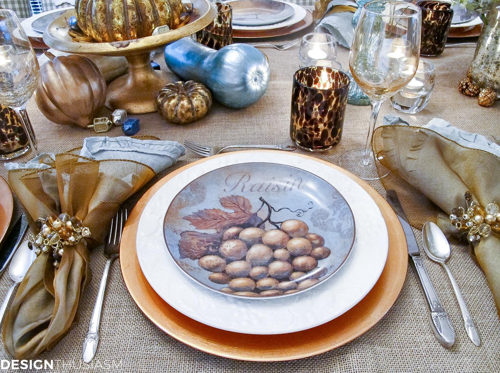 Gourd Crafts | Elegant Inexpensive Thanksgiving Table Decorations - terilynadamsblog.com