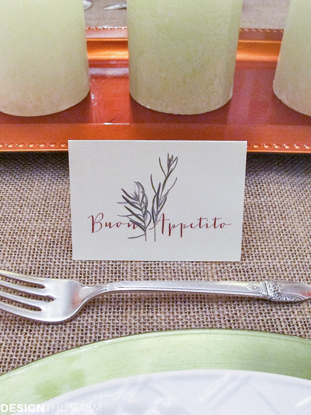 Tuscan tablescape ideas for your Italian themed party - terilynadamsblog.com