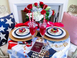 Patriotic Decorations | Elegant Fourth of July Table Decor Ideas - terilynadamsblog.com
