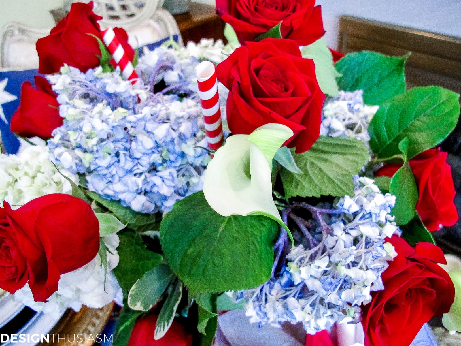Patriotic Decorations | Elegant Fourth of July Table Decor Ideas - terilynadamsblog.com