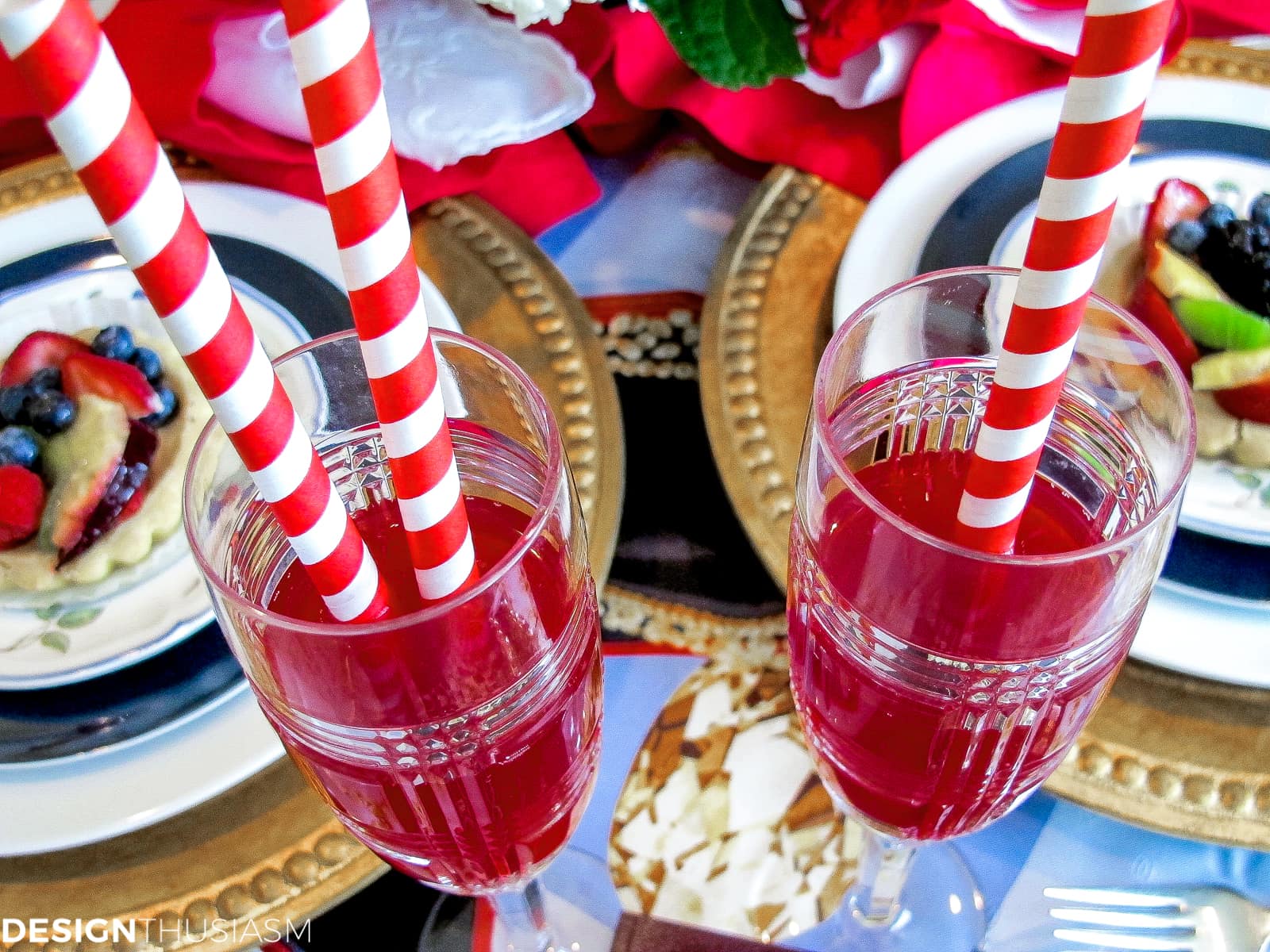 Patriotic Decorations | Elegant Fourth of July Table Decor Ideas - terilynadamsblog.com