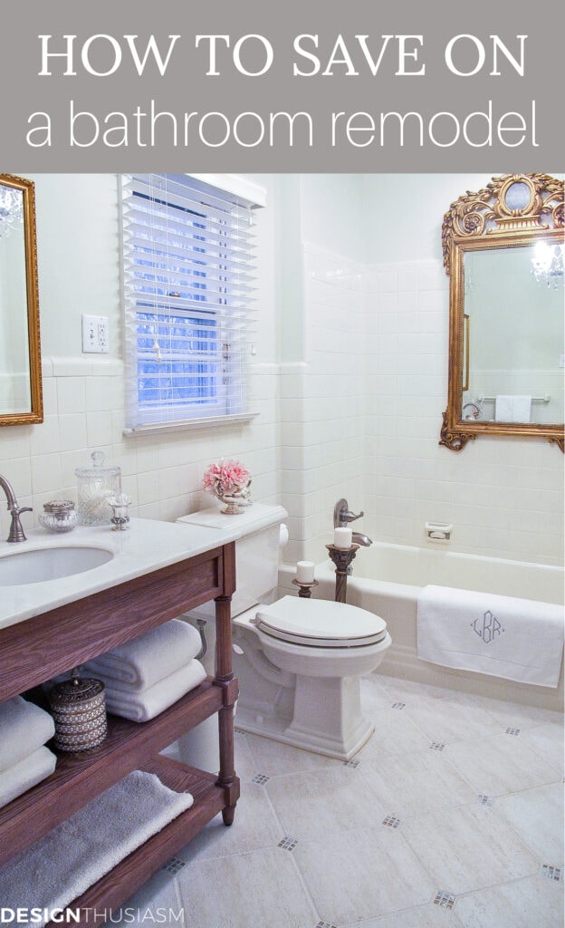 budget bathroom remodel