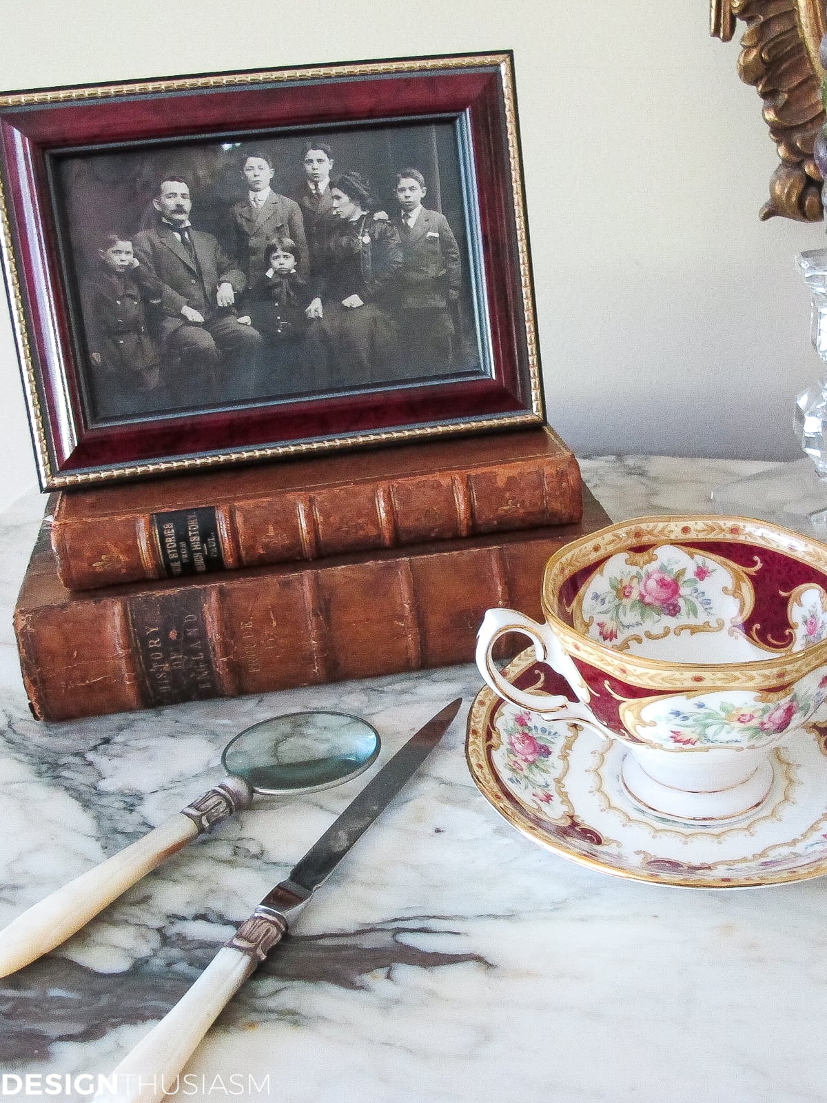 Decorating With Books | How to Use Vintage Books in Your Home - terilynadamsblog.com