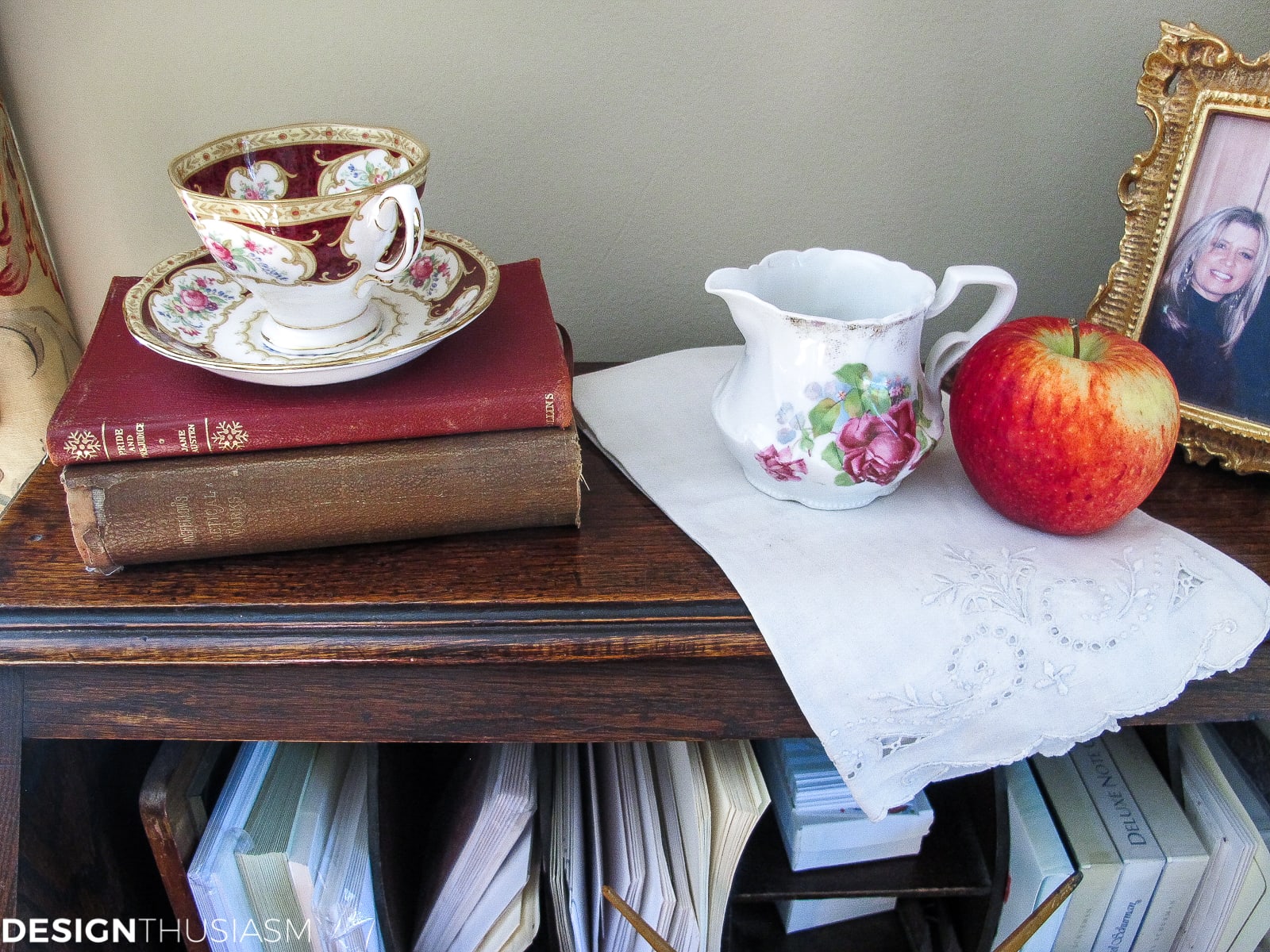 Decorating With Books | How to Use Vintage Books in Your Home - terilynadamsblog.com