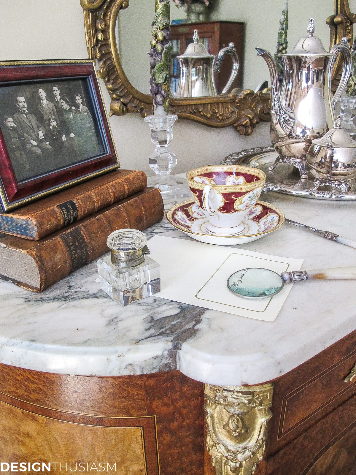 Decorating With Books | How to Use Vintage Books in Your Home - terilynadamsblog.com