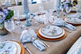Spring Plates | A Nature Inspired Rustic Table Setting - terilynadamsblog.com
