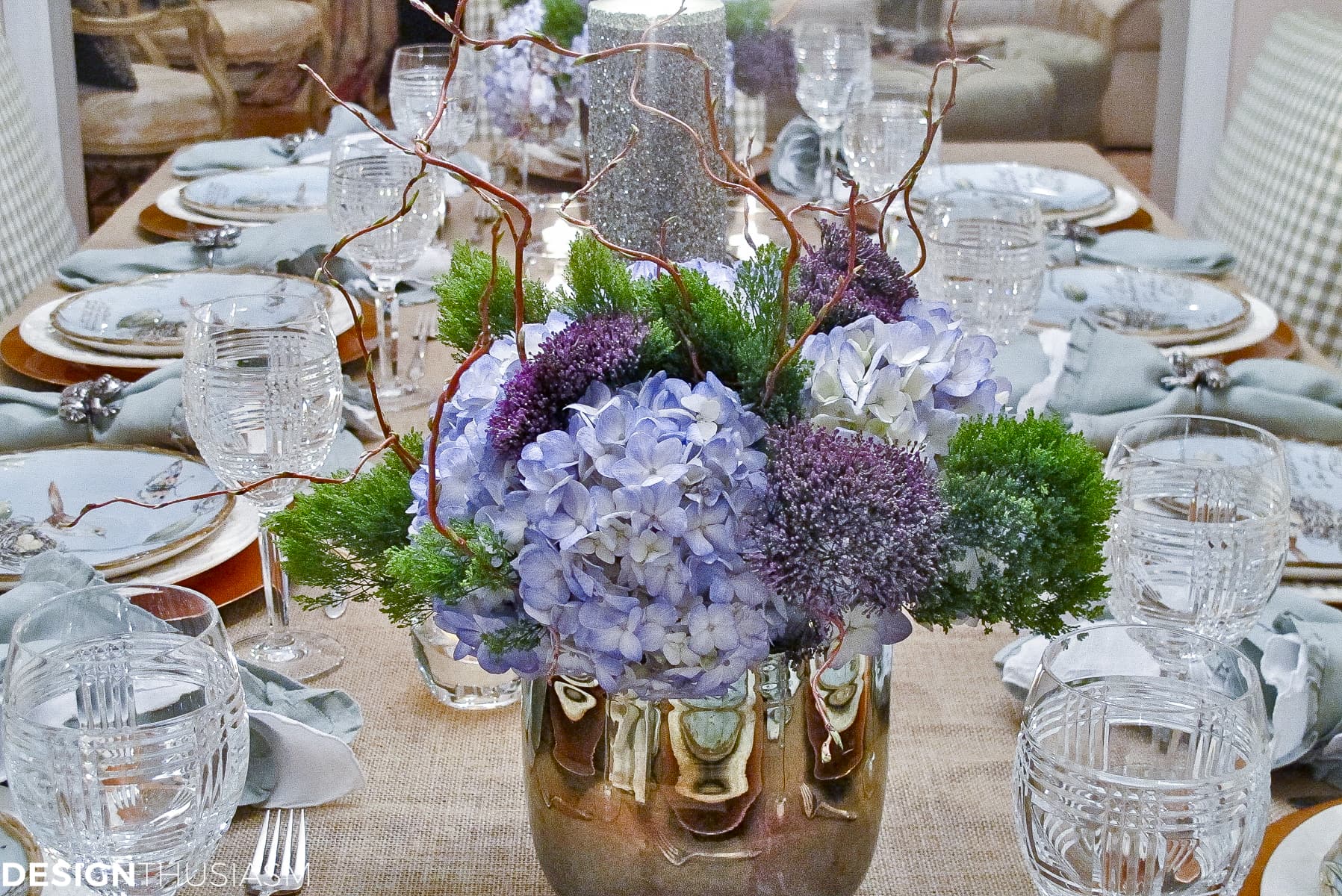 Spring Plates | A Nature Inspired Rustic Table Setting - terilynadamsblog.com