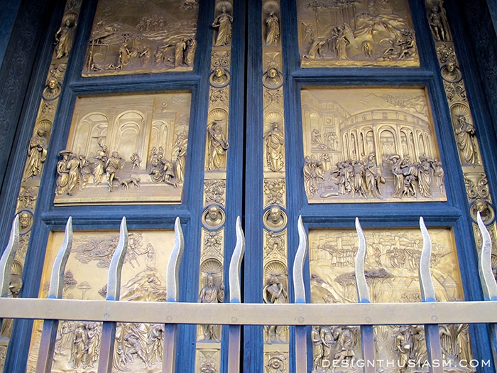 The Baptistry Doors, Il Duomo - Florence, Italy