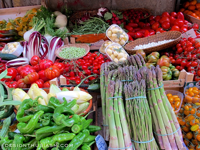 Vegetable Market - Florence, Italy