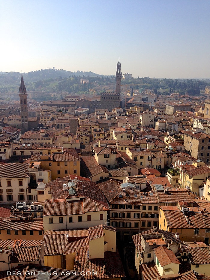 View from Il Duomo - Florence, Italy