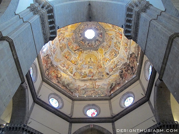 Vasari’s fresco, Brunelleschi’s Cupola - Florence, Italy