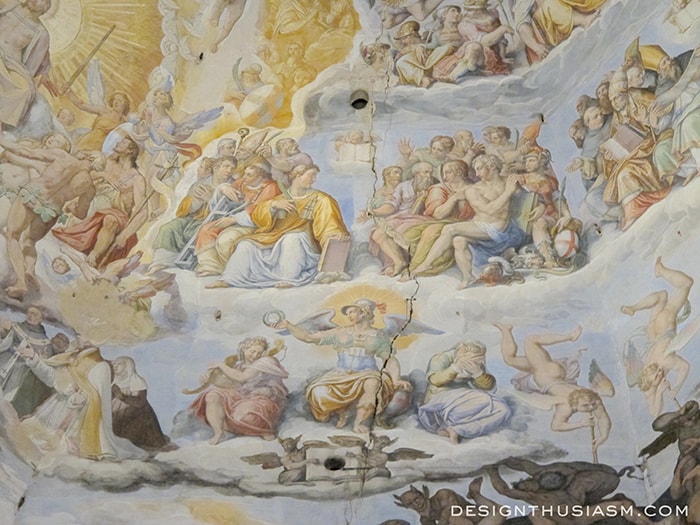 Vasari’s fresco - Florence, Italy