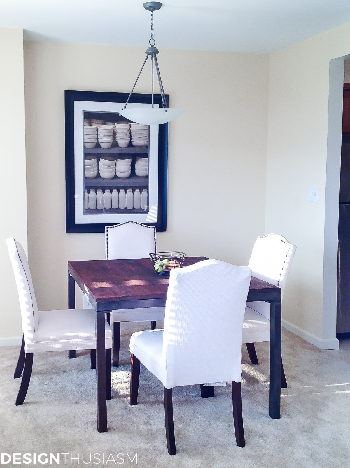 Bachelor Apartment: Small Dining Room Ideas | terilynadamsblog.com