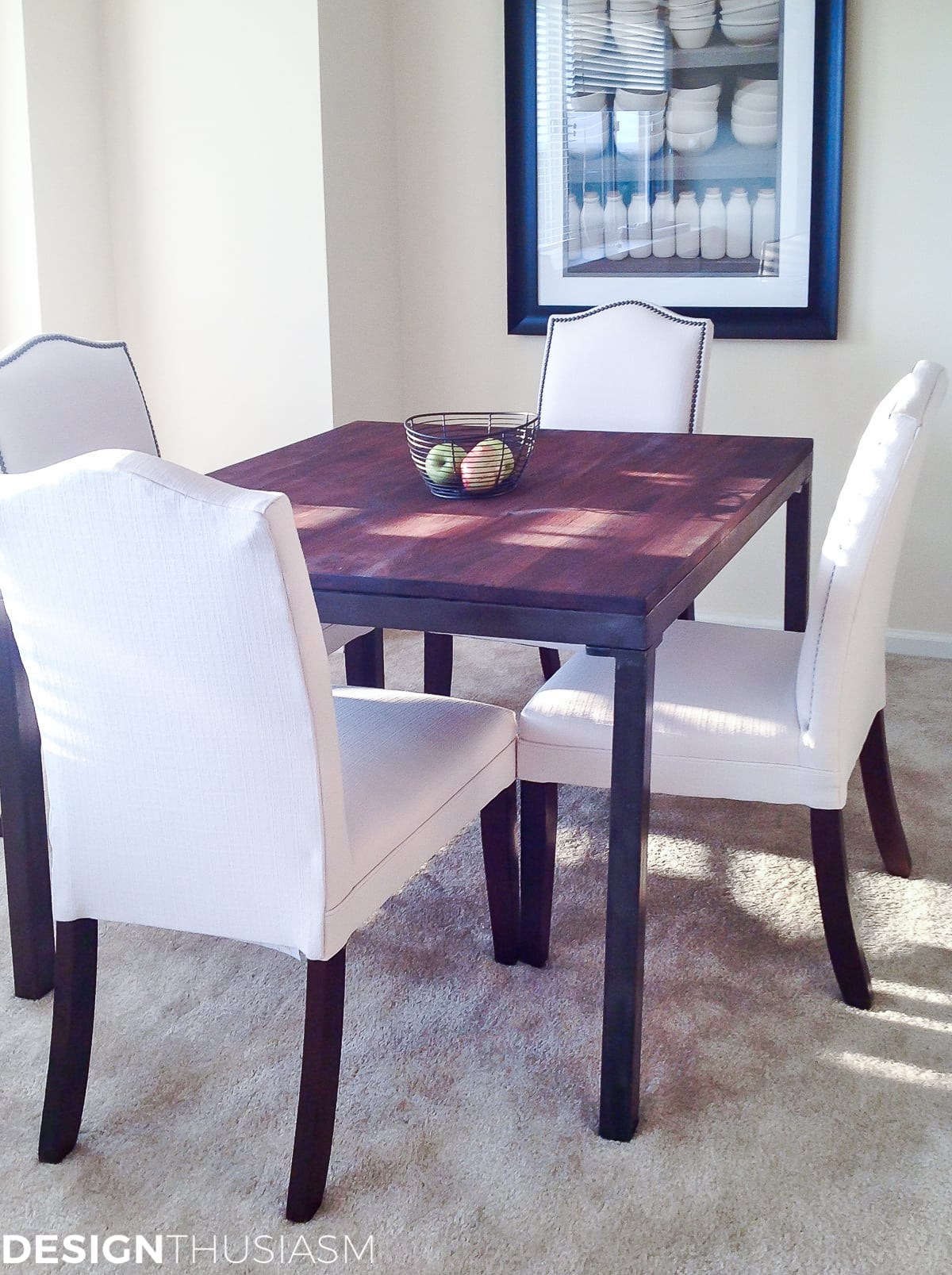 Bachelor Apartment: Small Dining Room Ideas | terilynadamsblog.com