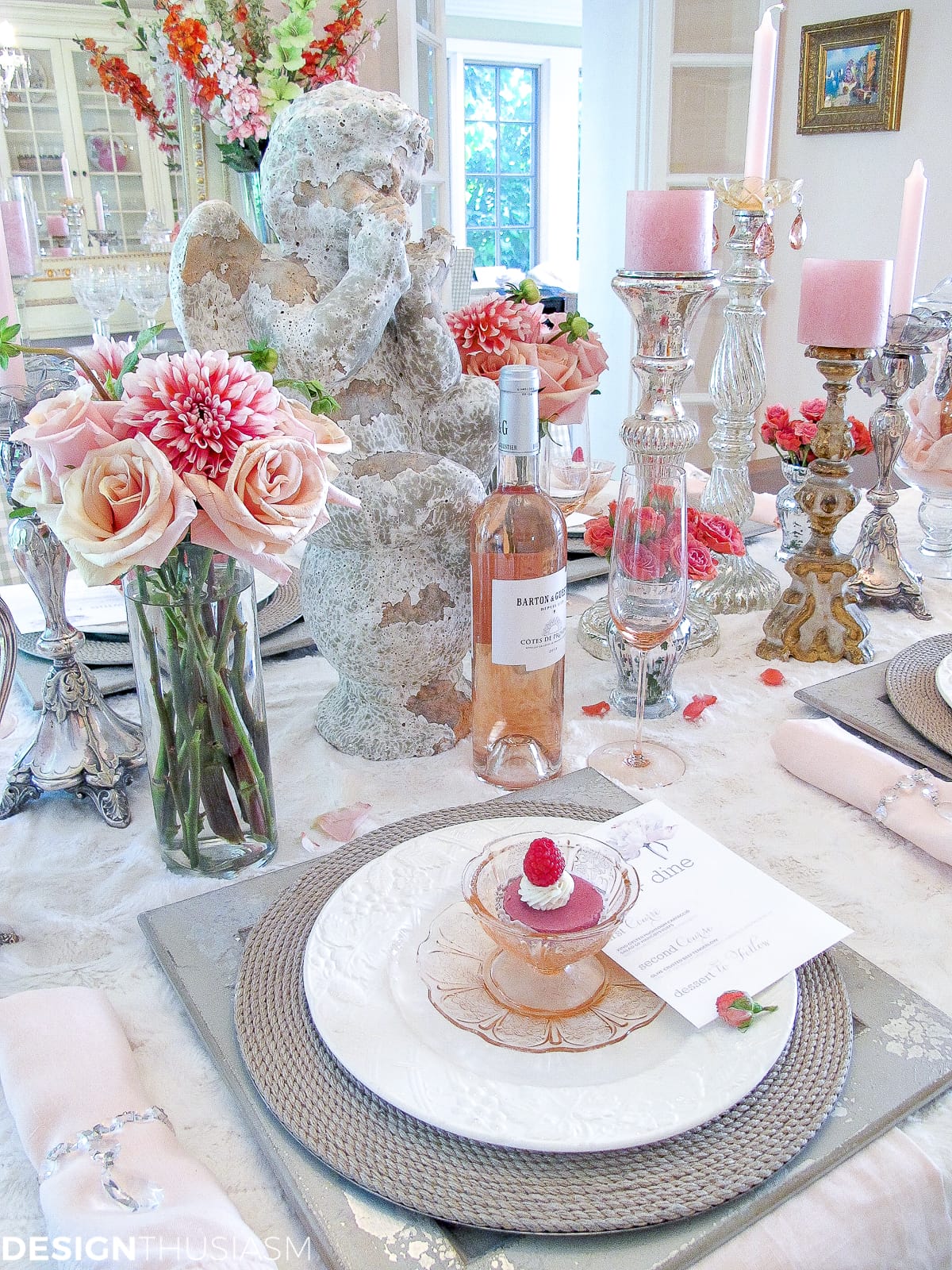 Chippy Dinner Party: Setting a Table with Shabby Chic Accessories