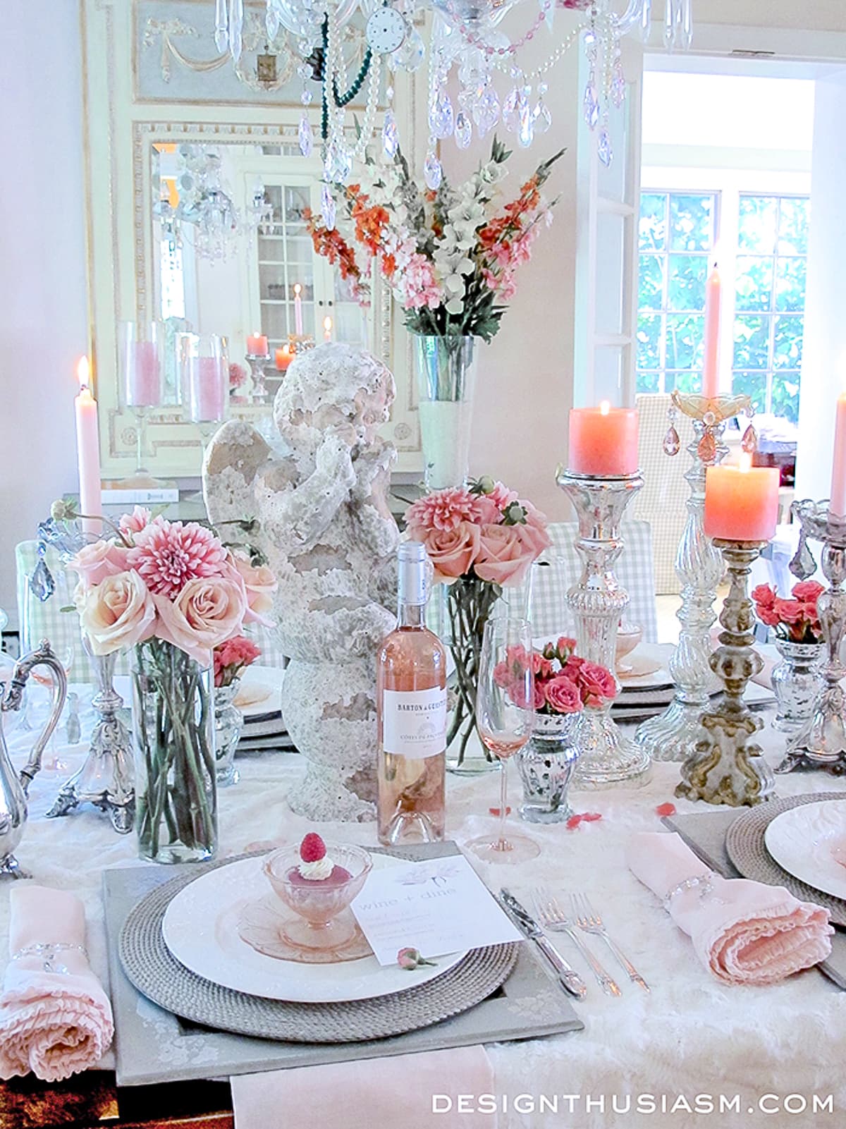 Chippy Dinner Party: Setting a Table with Shabby Chic Accessories