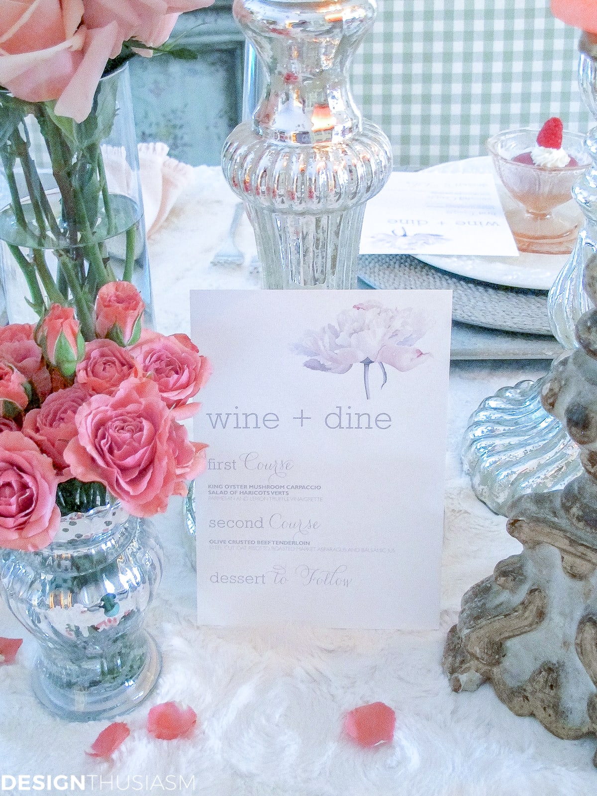 Chippy Dinner Party: Setting a Table with Shabby Chic Accessories