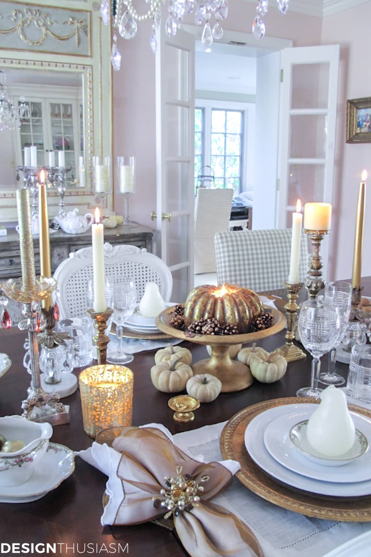 Fall Entertaining: A Romantic Thanksgiving Dinner for Two