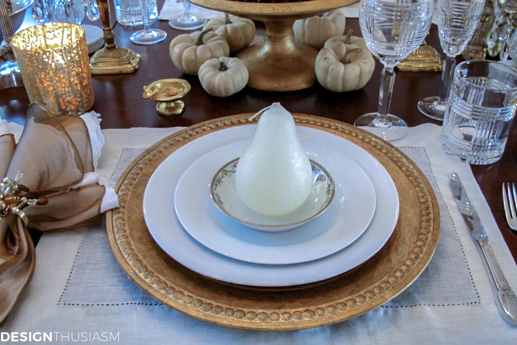 Fall Entertaining: A Romantic Thanksgiving Dinner for Two