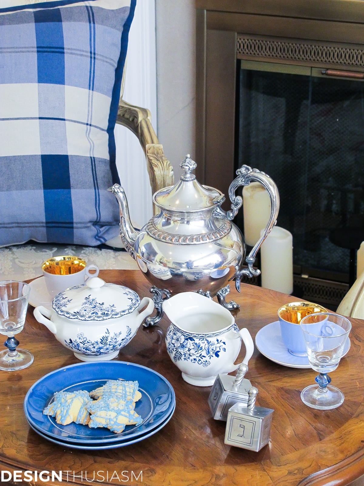 Country French Hanukkah Tea | terilynadamsblog.com