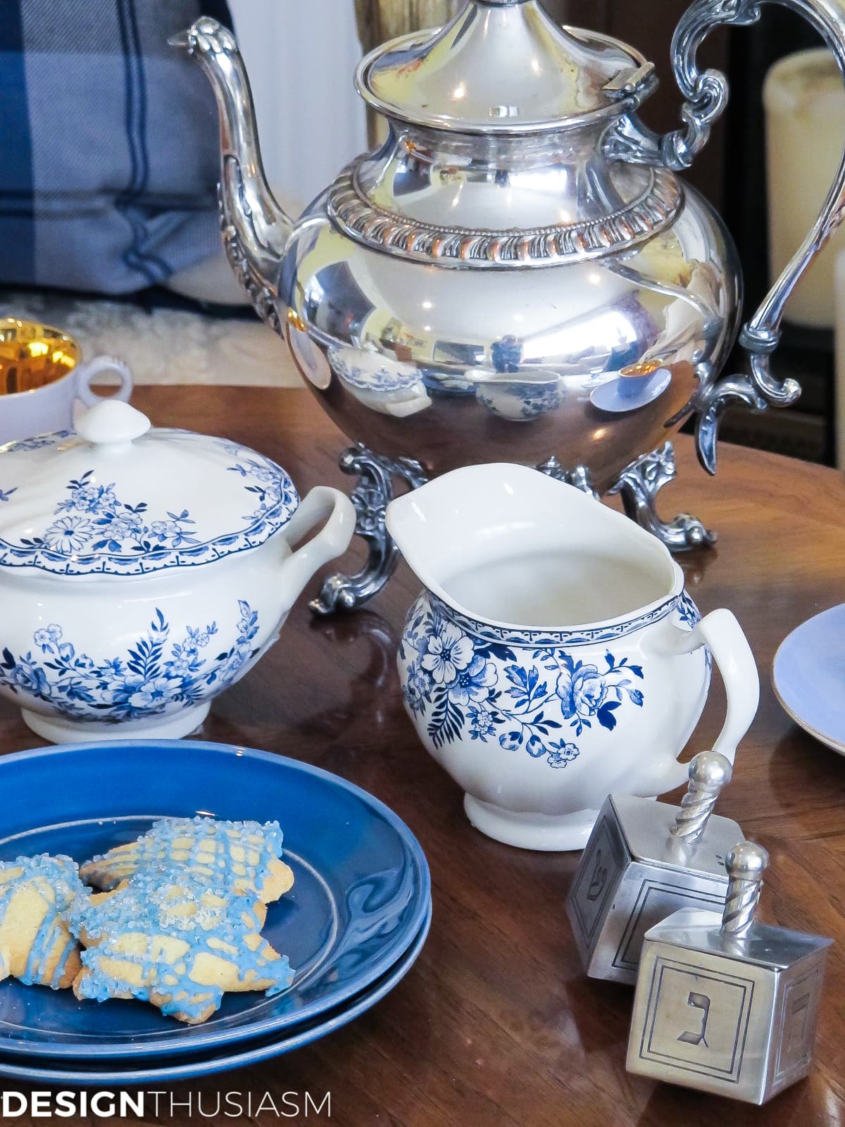 Country French Hanukkah Tea | terilynadamsblog.com