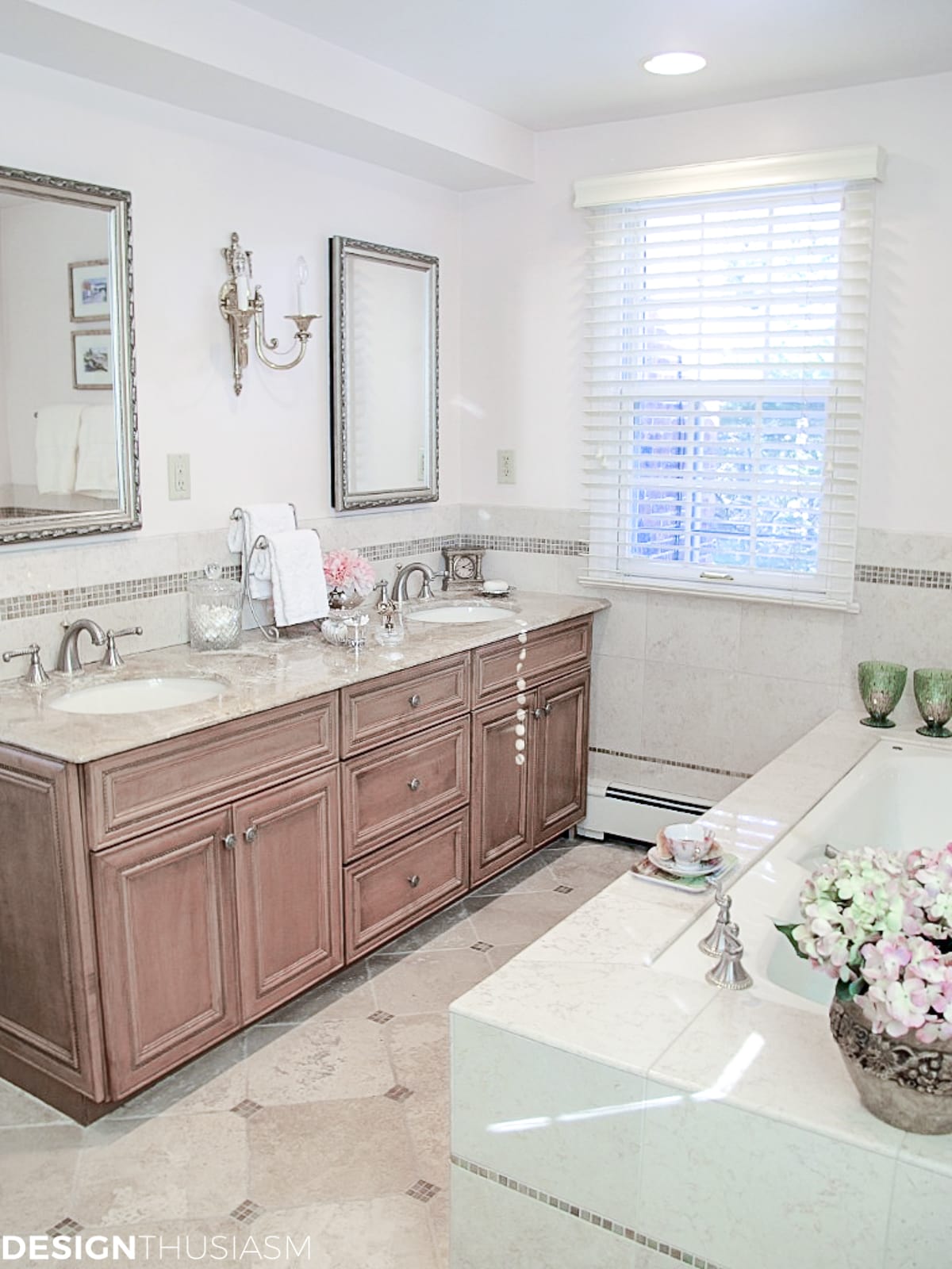 master bath remodel double vanity