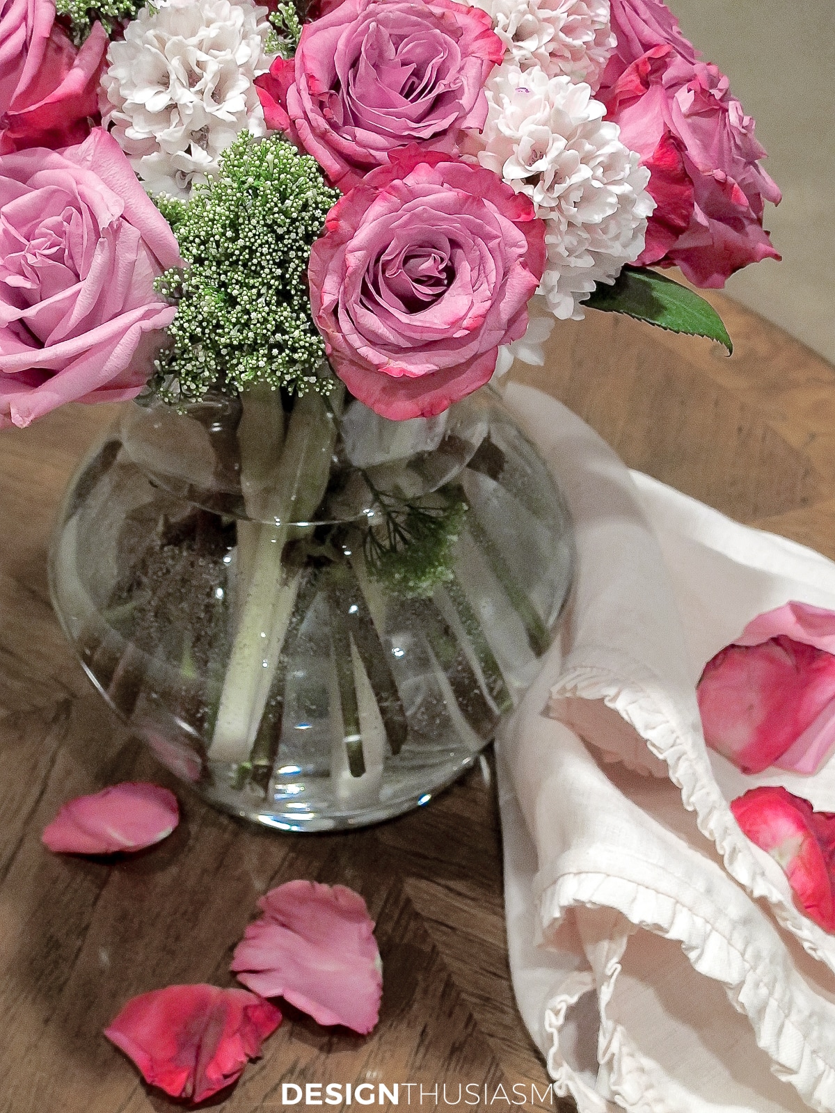 Setting for two floral