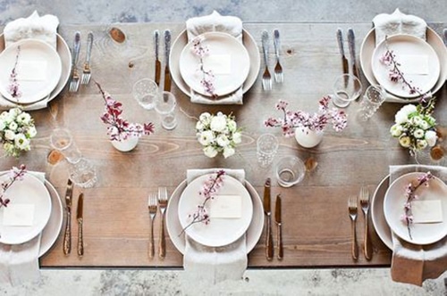 Cherry Blossom Tables