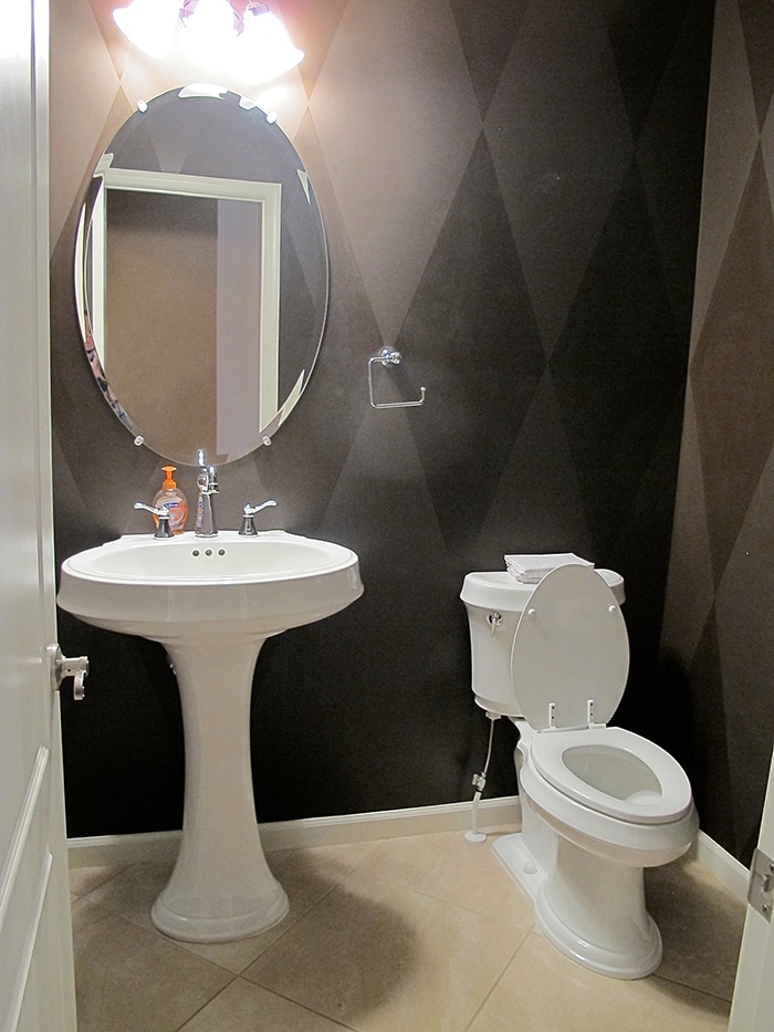 Powder Room before