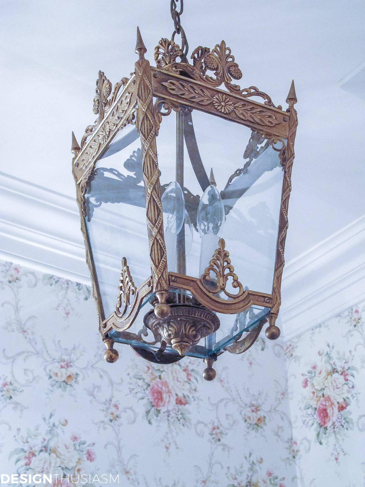 Transforming a Bland Powder Room into Lovely French Bathroom | terilynadamsblog.com