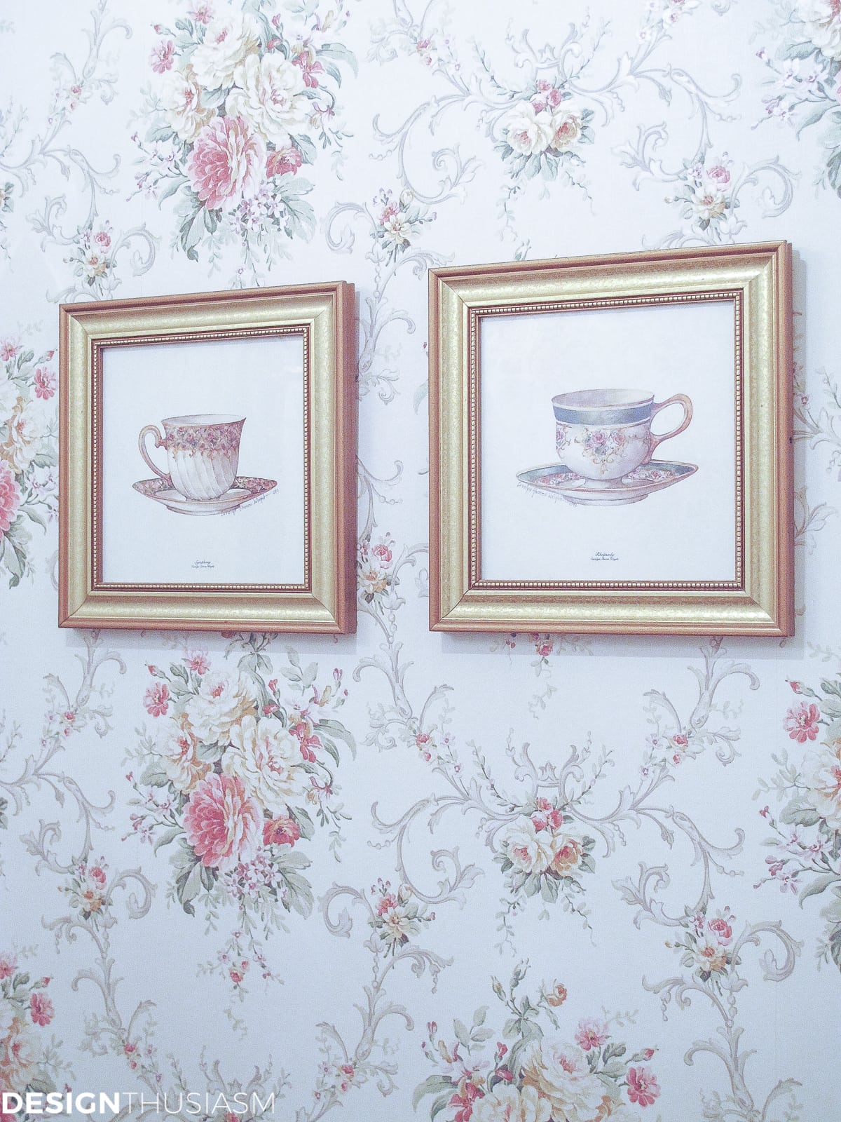 Transforming a Bland Powder Room into Lovely French Bathroom | terilynadamsblog.com