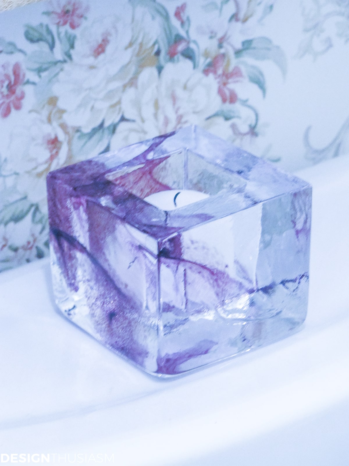 Transforming a Bland Powder Room into Lovely French Bathroom | terilynadamsblog.com