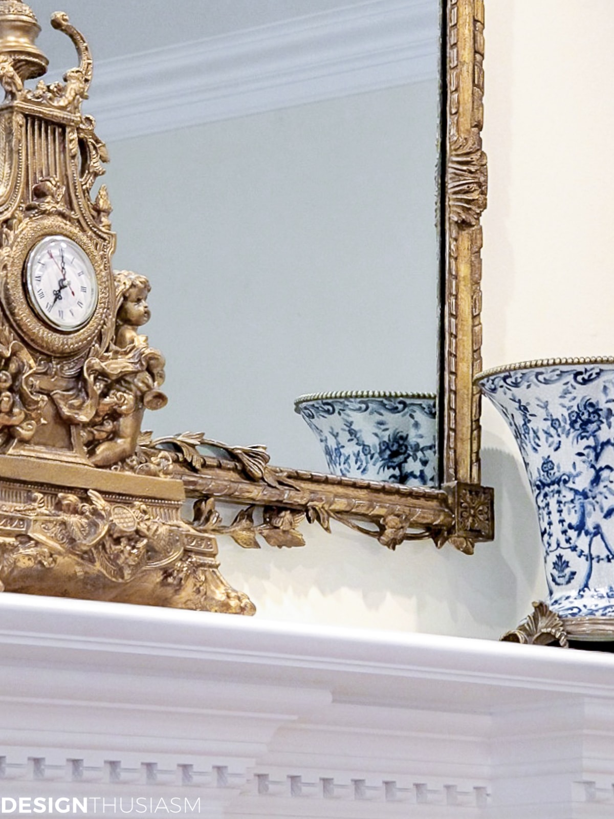 fireplace mantel