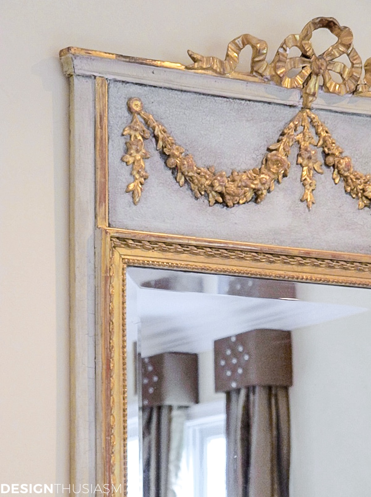 french living room mirror