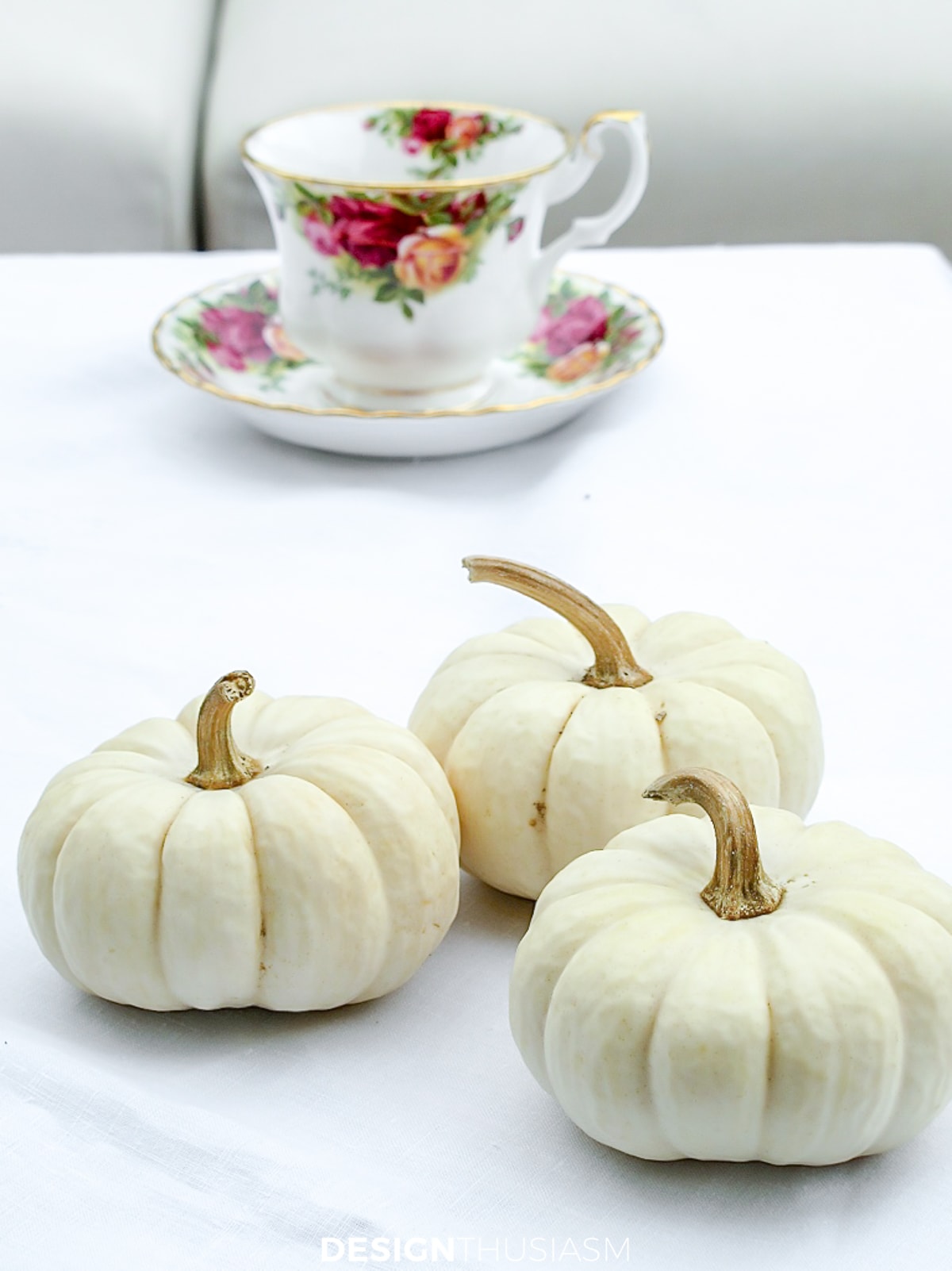 fall patio baby boos