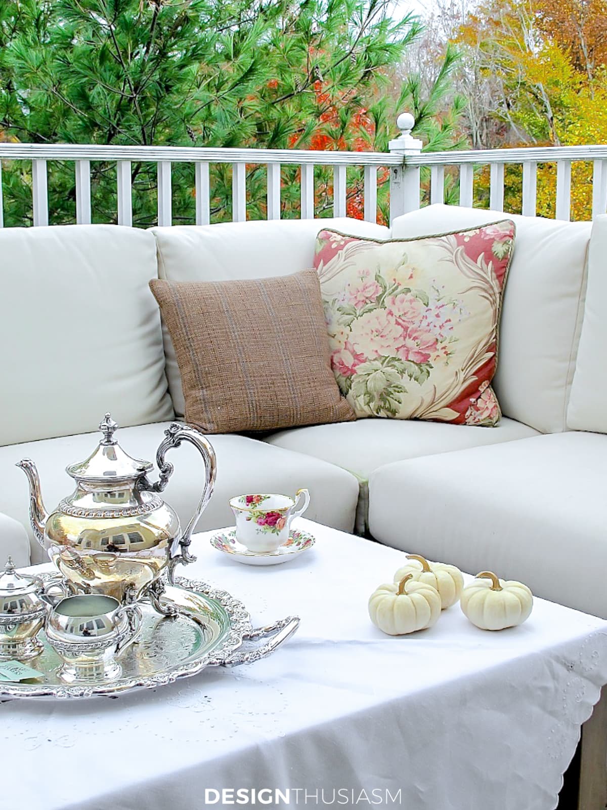 fall patio pillows