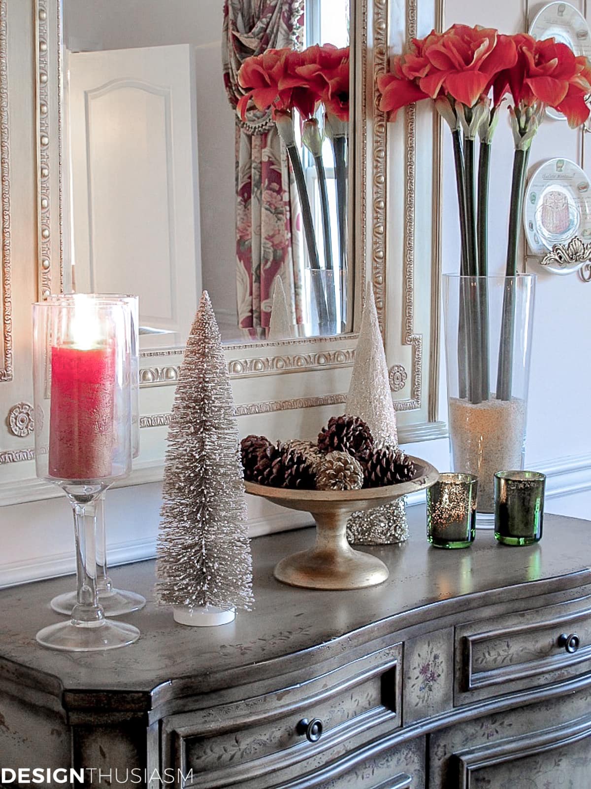 Christmas table setting