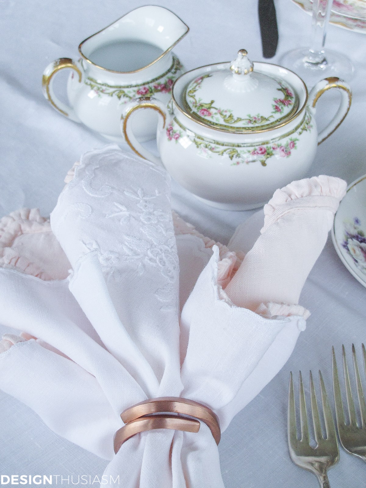 Winter Bouquet for an Afternoon Tea Party-terilynadamsblog.com