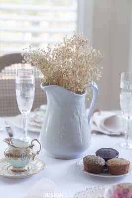 afternoon tea table