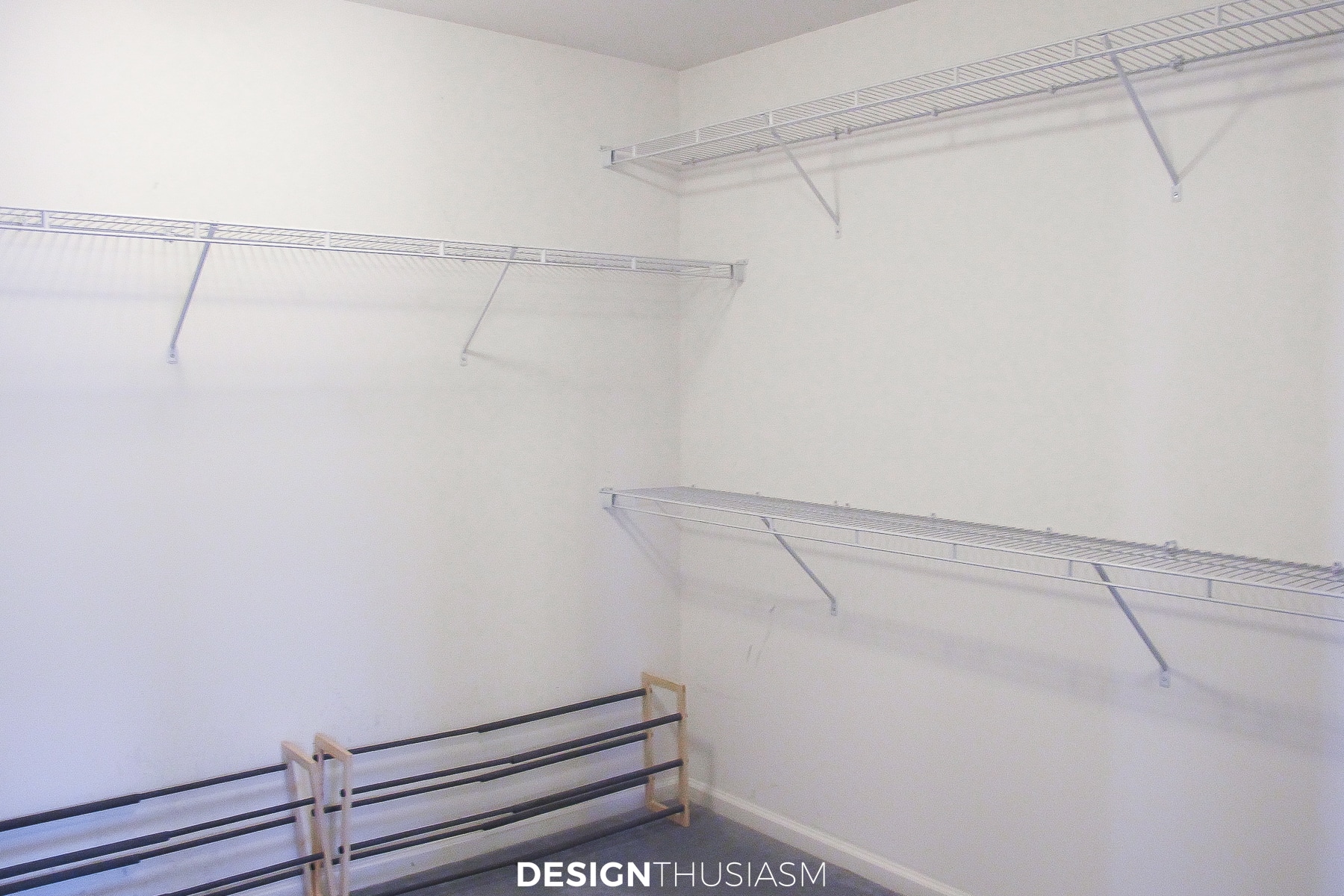 closet organization before