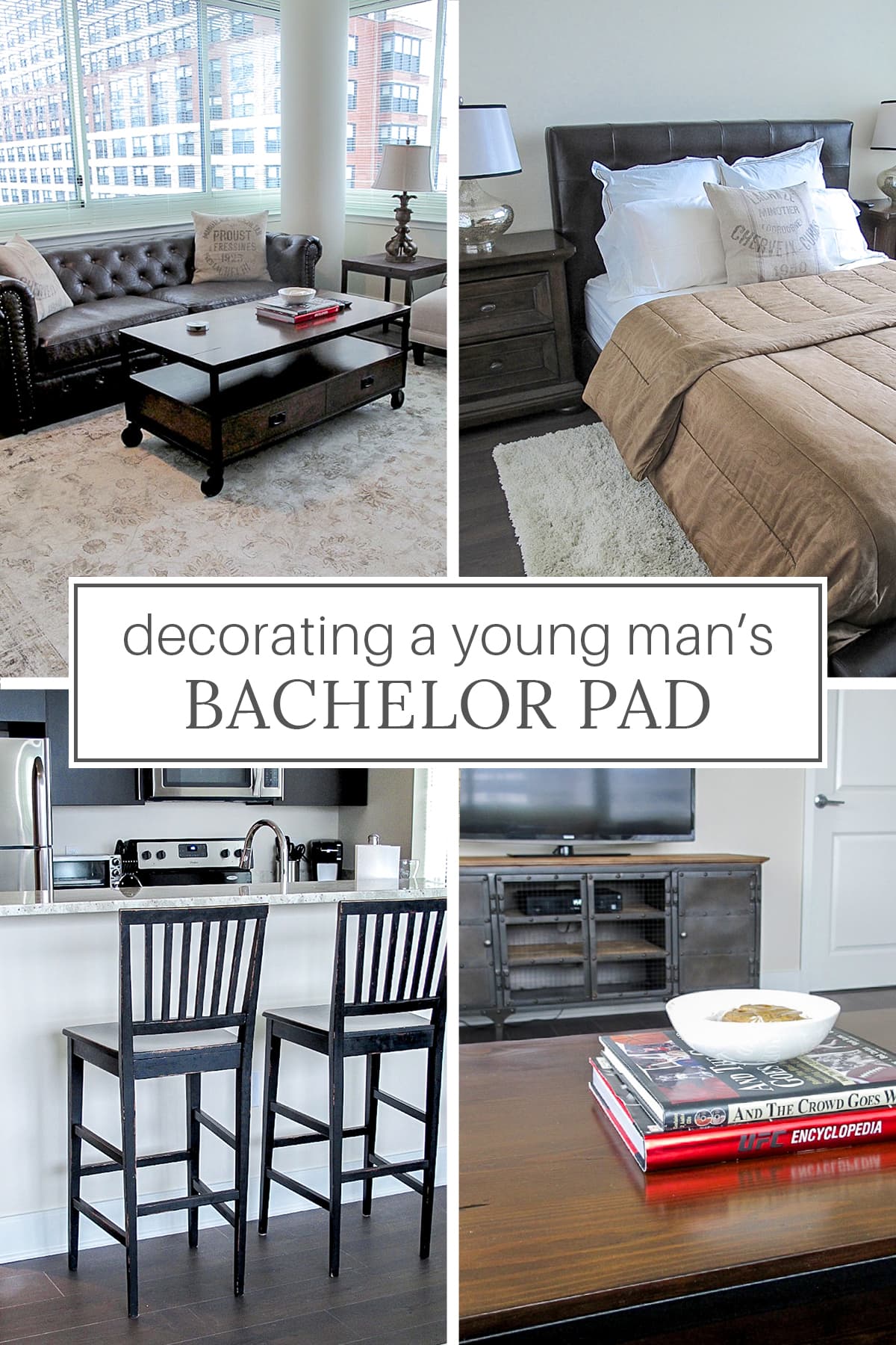 bachelor pad mens apartment