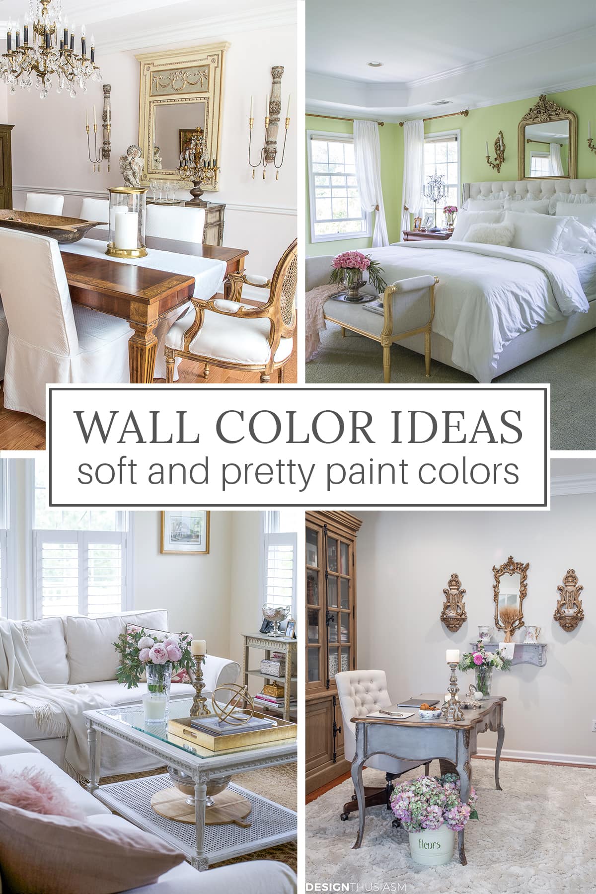 soft and pretty paint colors