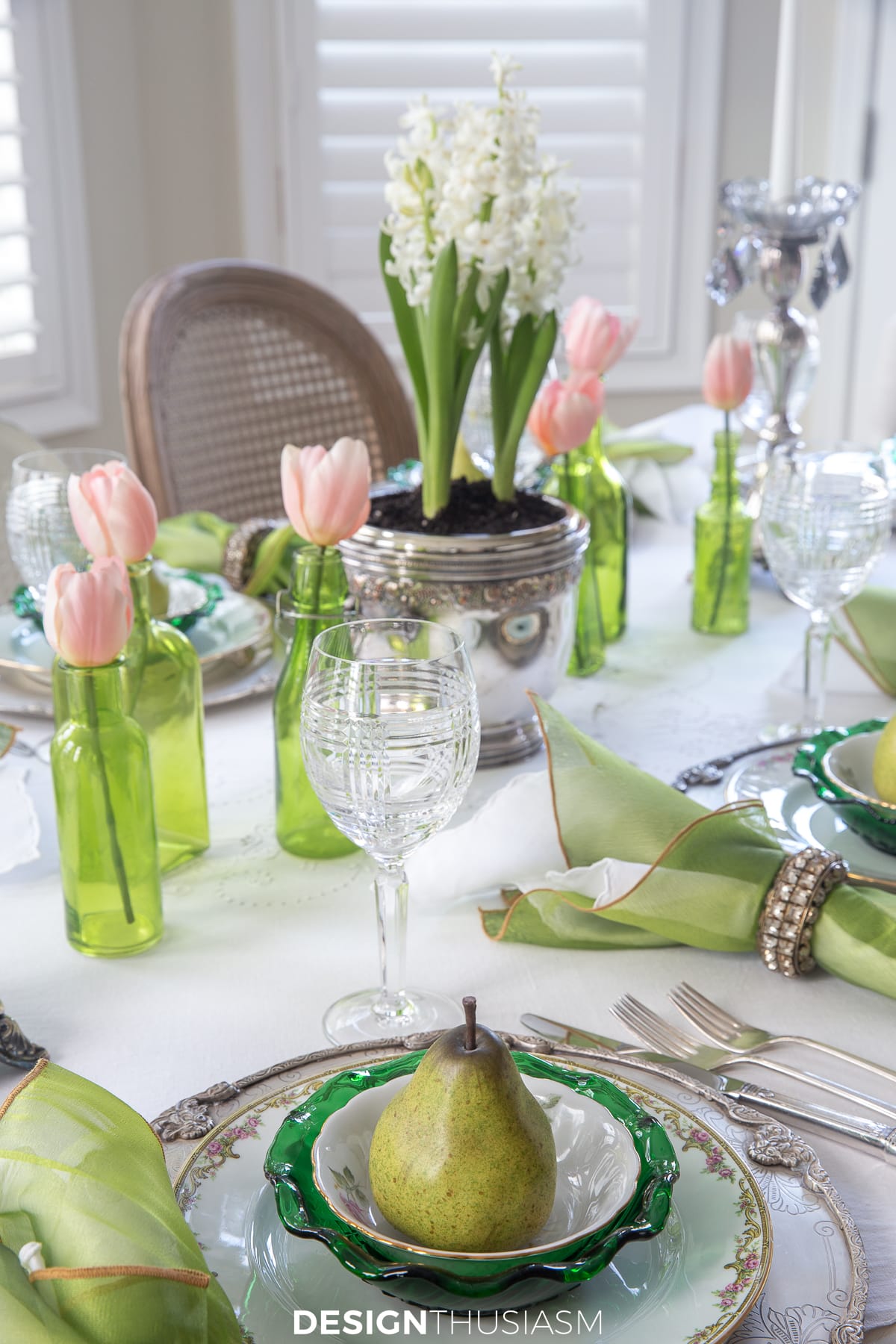 St. Patty's Day tablescape