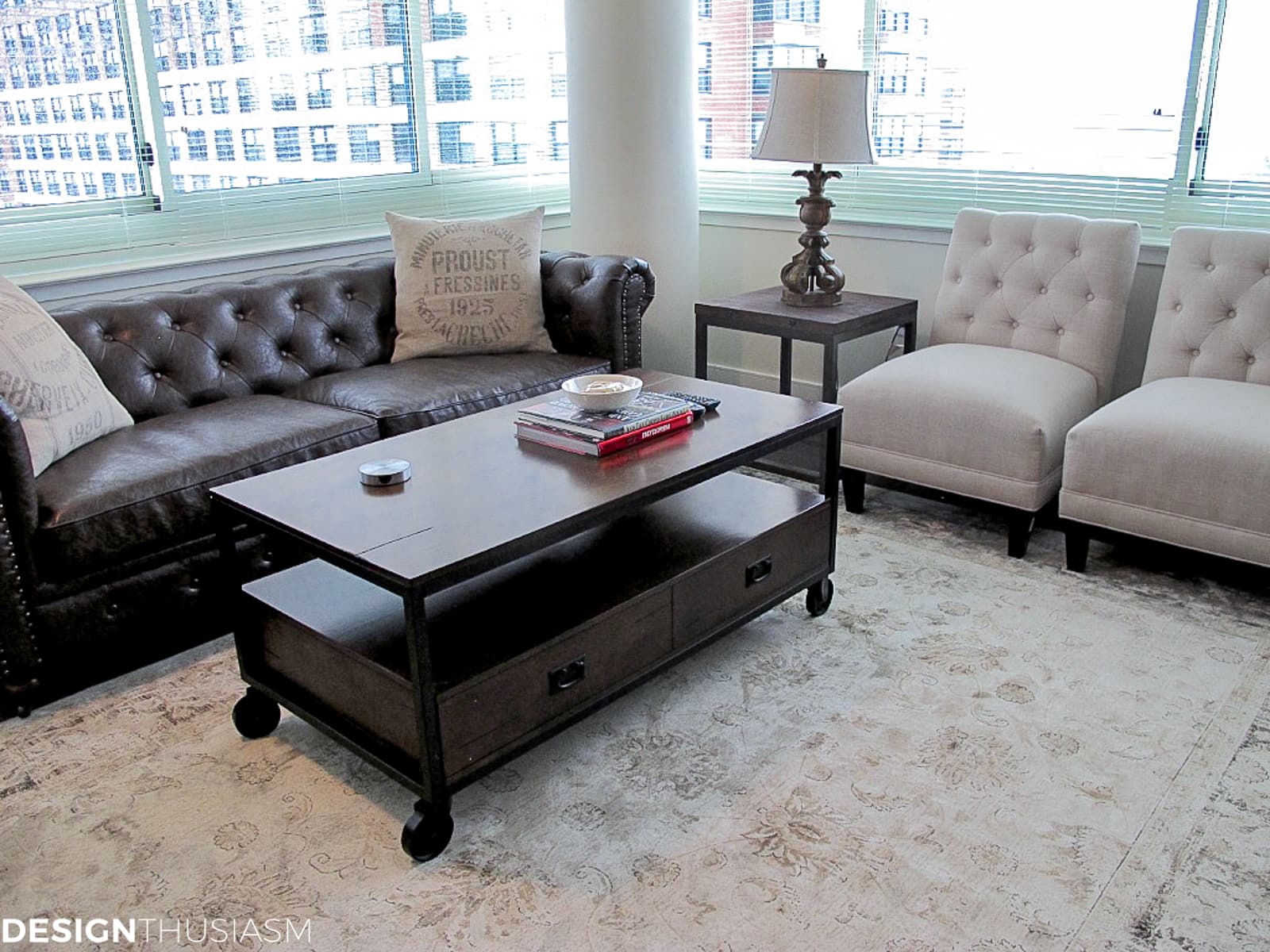 bachelor pad mens apartment living room