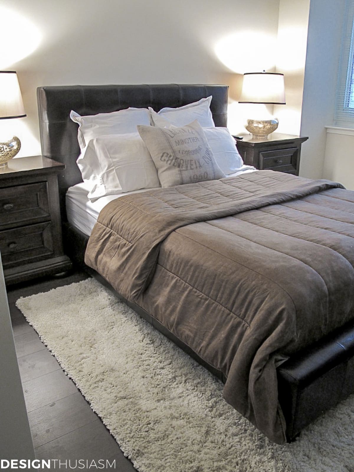 bachelor pad mens apartment bedroom