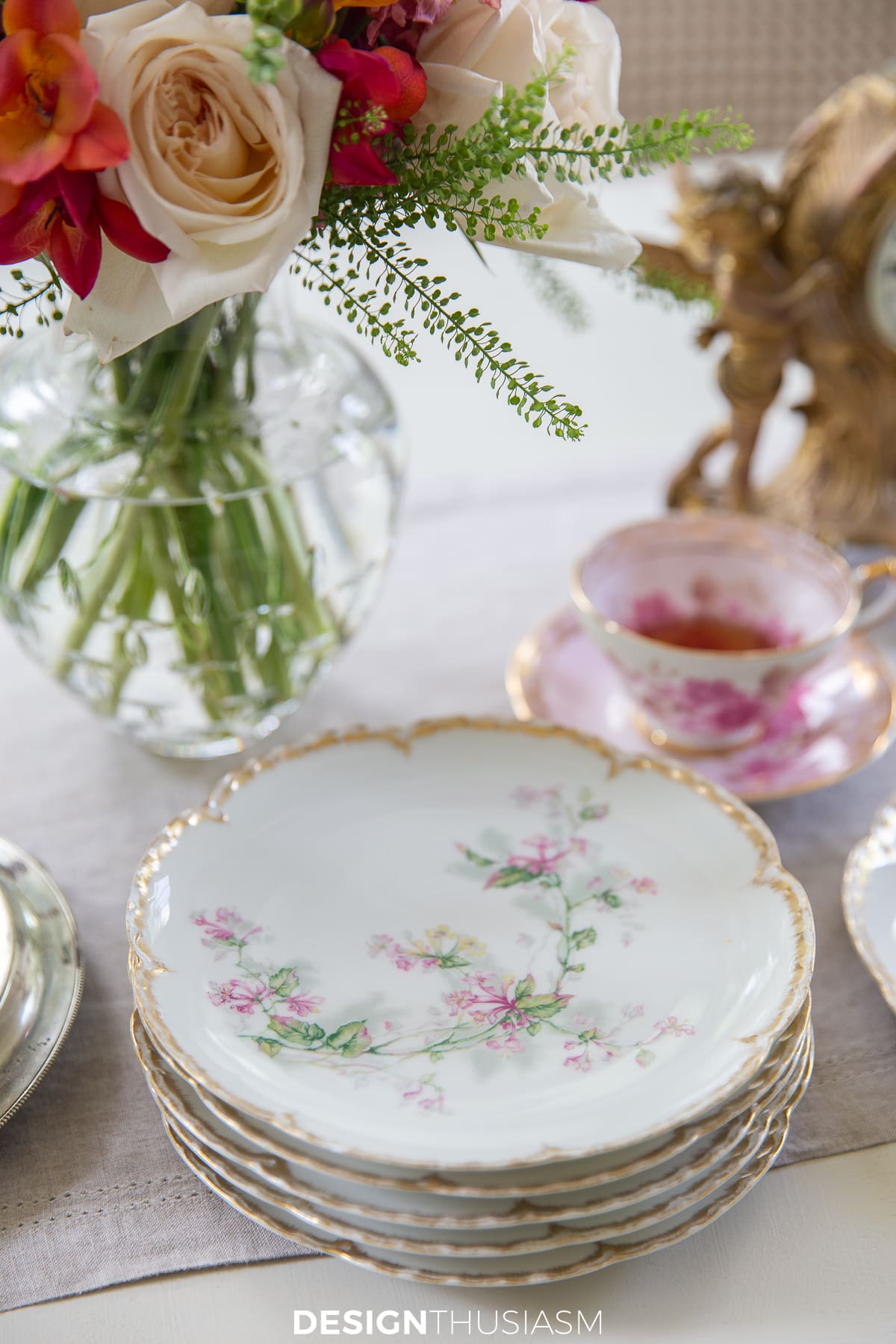 flea market finds limoges china plates