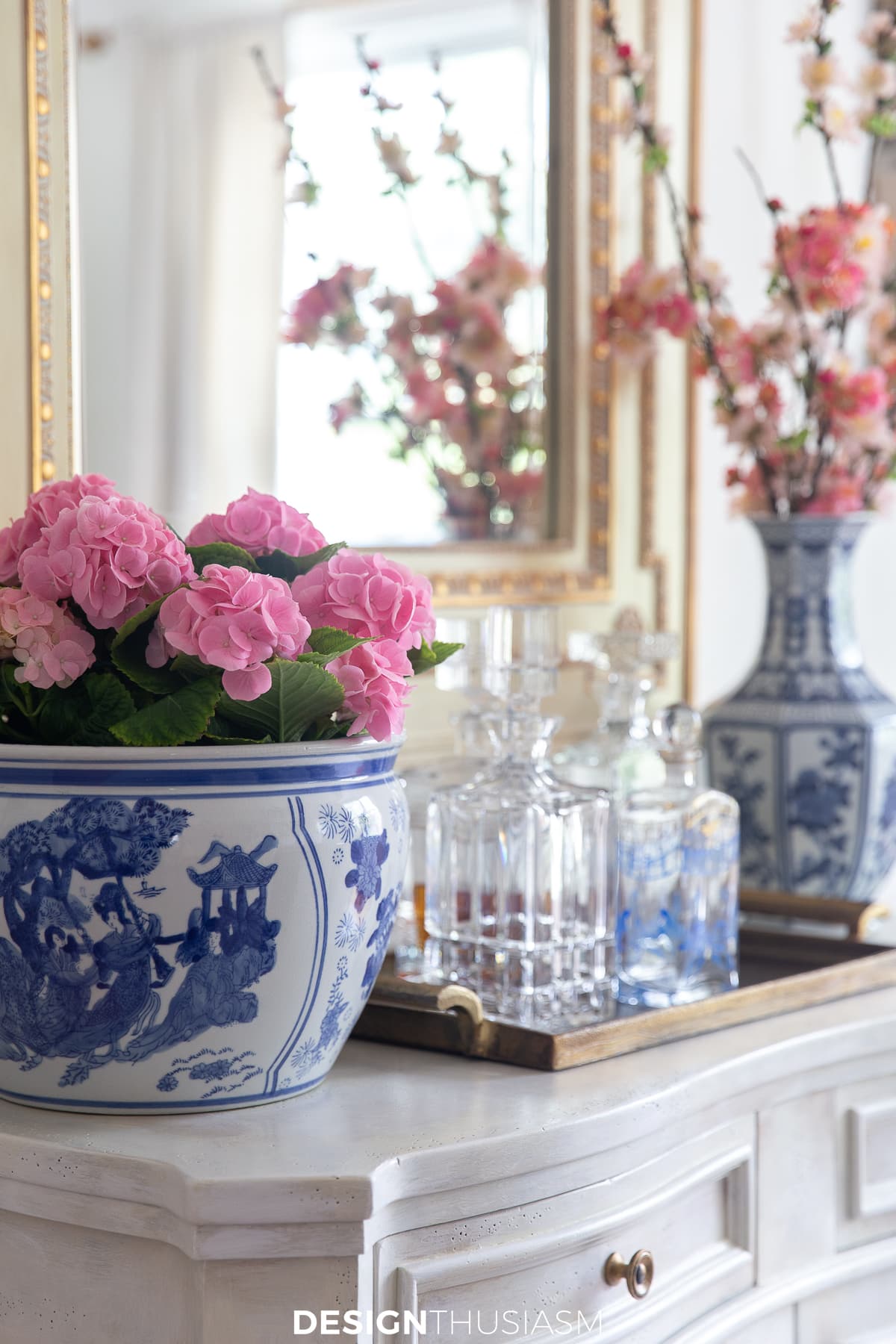 garden inspired decor chinoiserie planter
